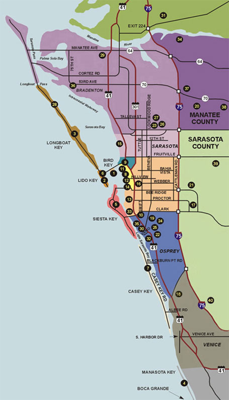 Sarasota Map